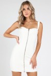 Trish Mini Dress White