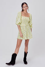 Chrysanthemum Mini Dress
