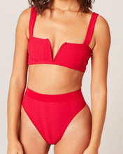 Pointelle Rib Lee Lee Bikini Top