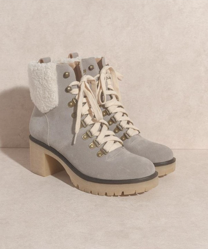 Kylie Lace Up Bootie
