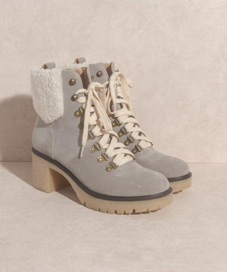 Kylie Lace Up Bootie