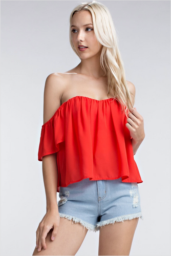 Strapless Blouse
