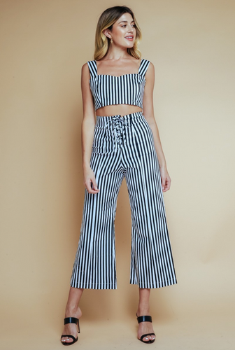 Sailor Crop Top