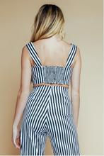 Sailor Crop Top