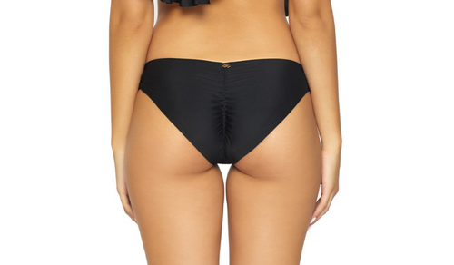 Basic Ruched Full Coverage Bottom