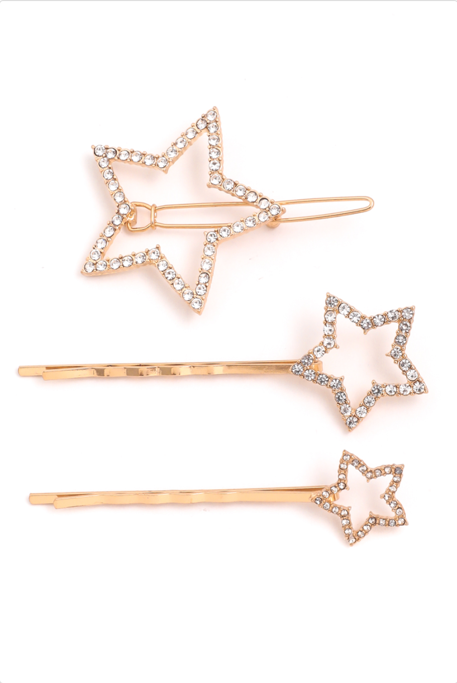 Star Bobbie Pins