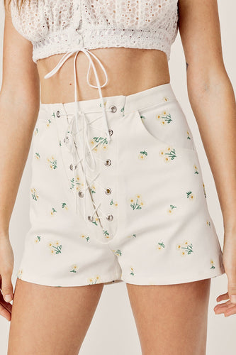 Waverly Lace Up Shorts
