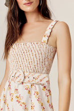 Georgia Smocked Mini Dress