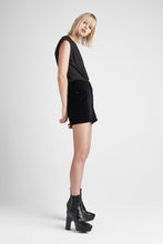 The Viper Mini Velvet Skirt